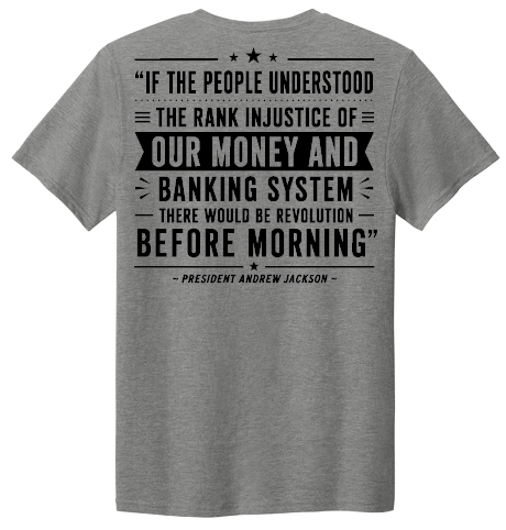 Andrew Jackson Banking Tee